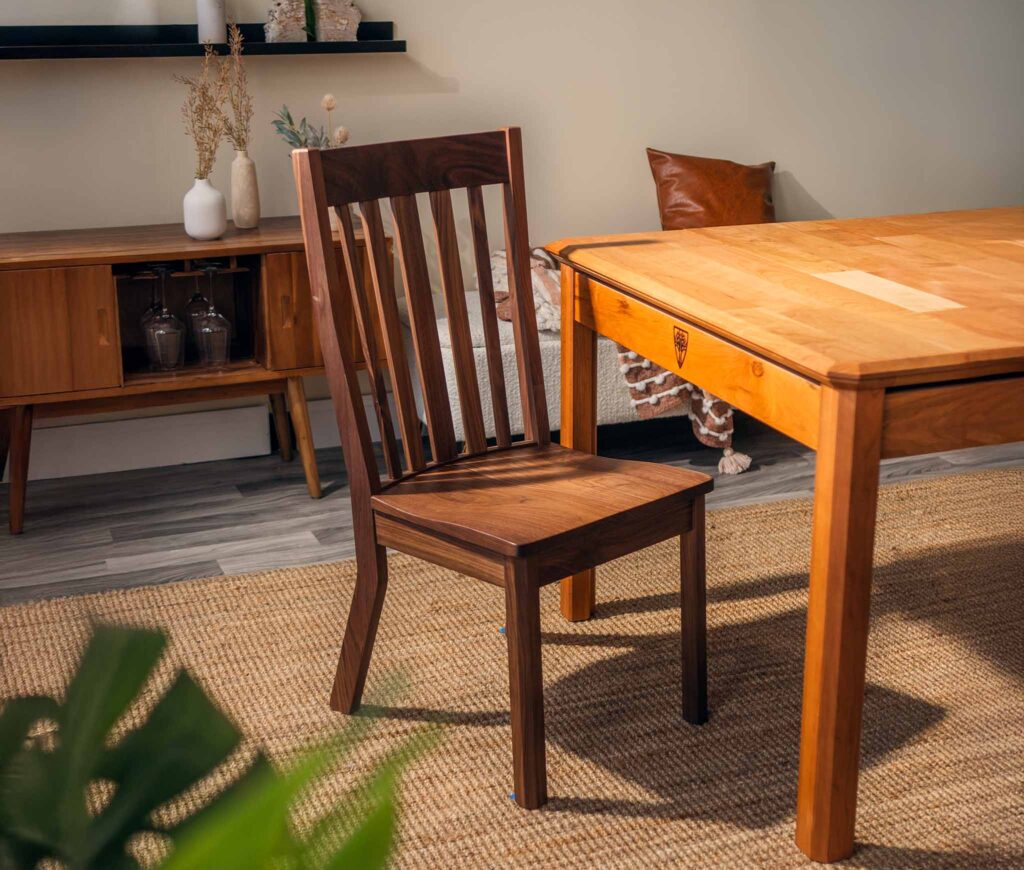 MGT Solid Wood Chair by Wyrmwood