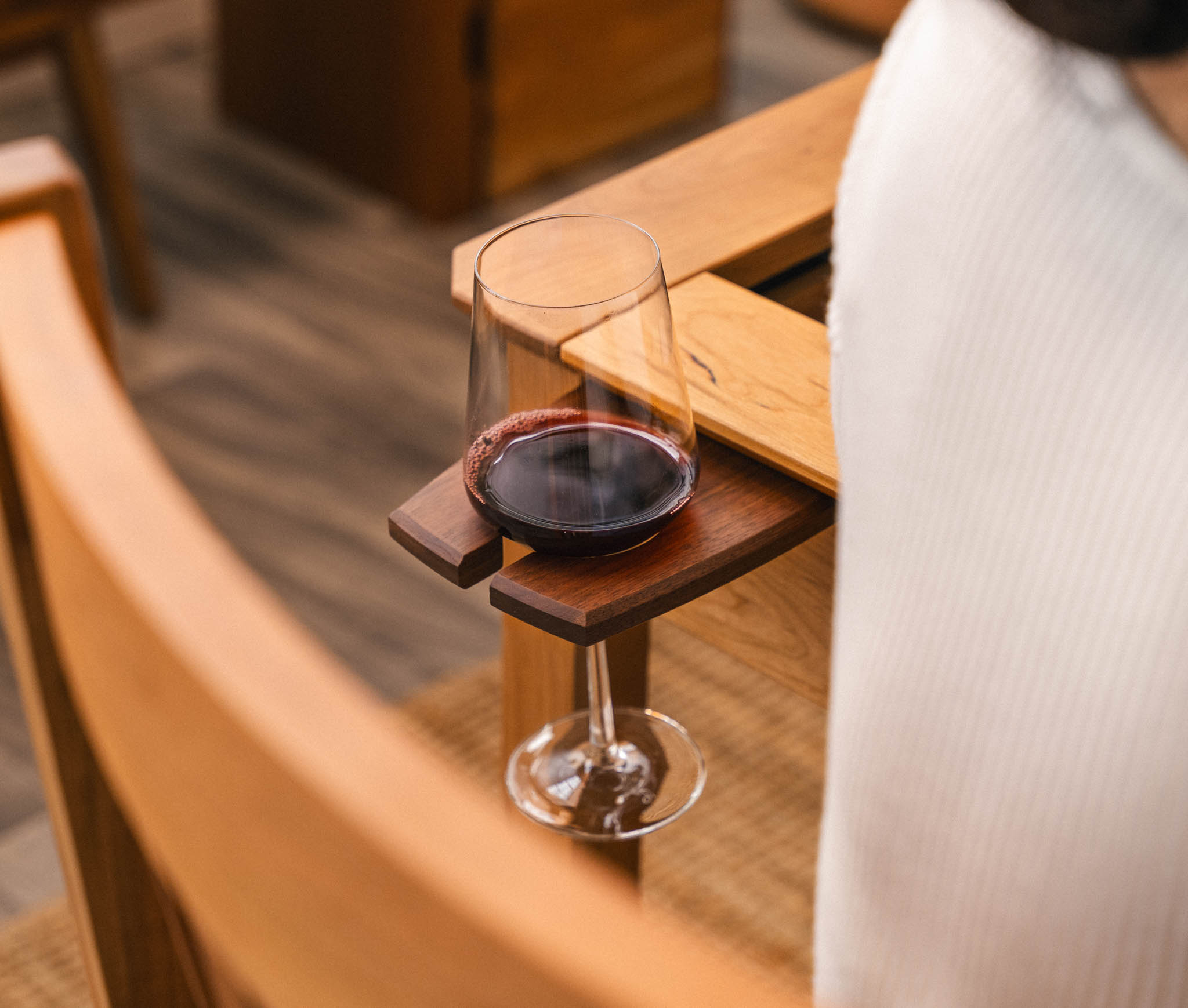 Small Cup Holder - Black Walnut