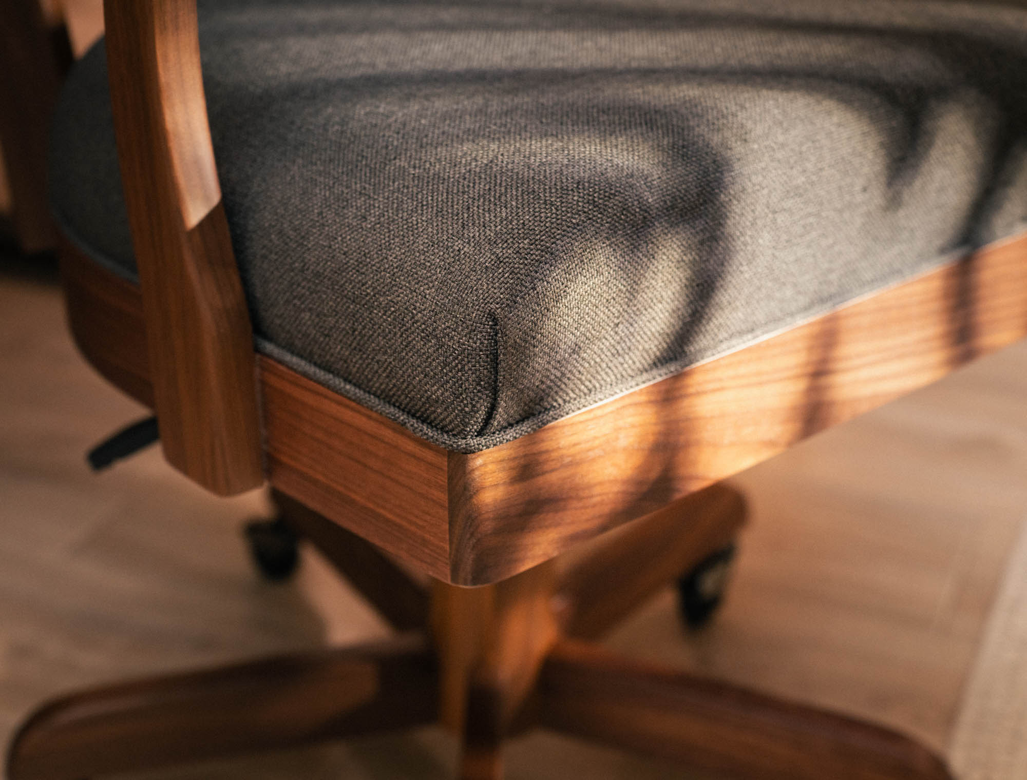 Office Chair - Carbon & Black Walnut