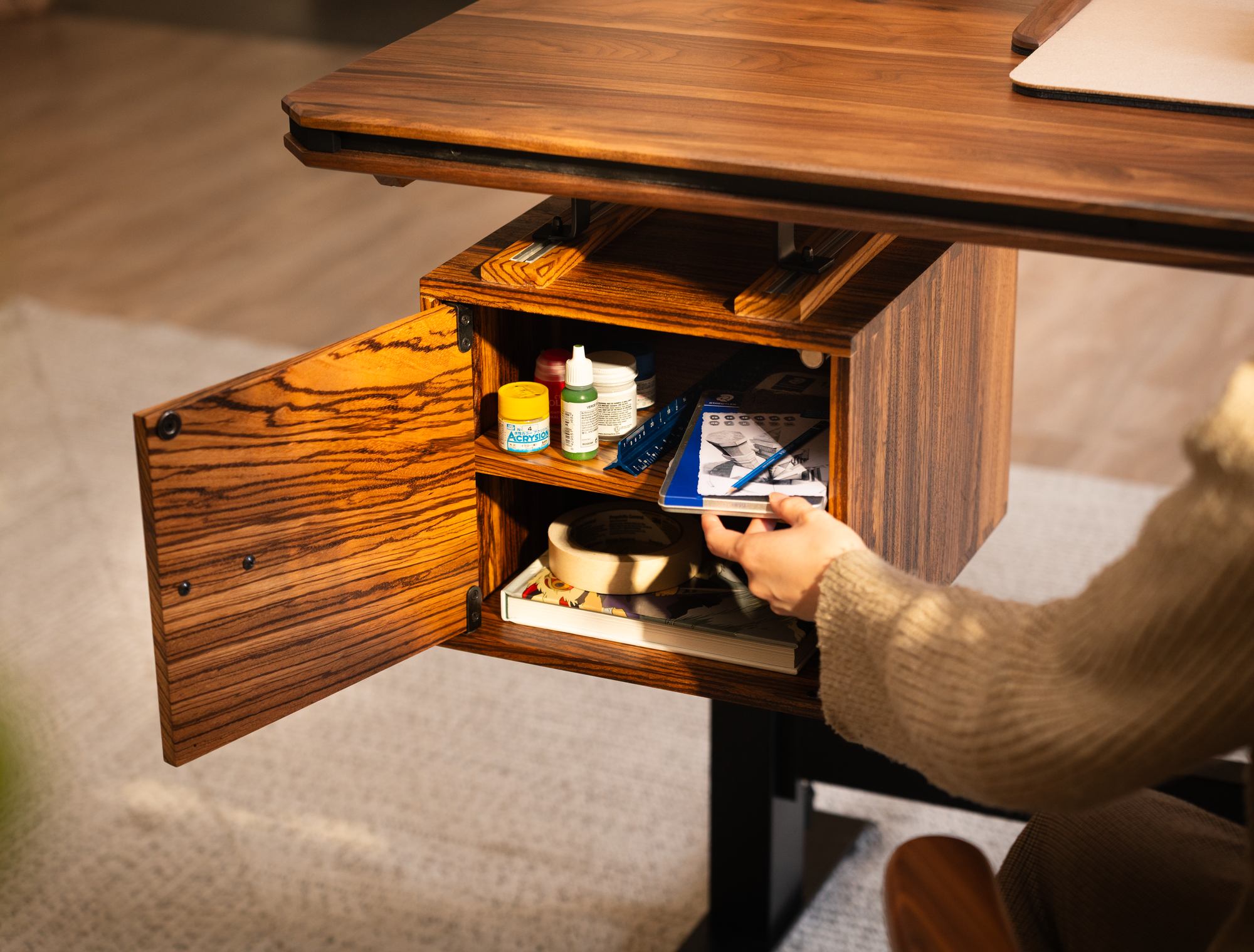 Wyrmwood Modular Desk - Cherry
