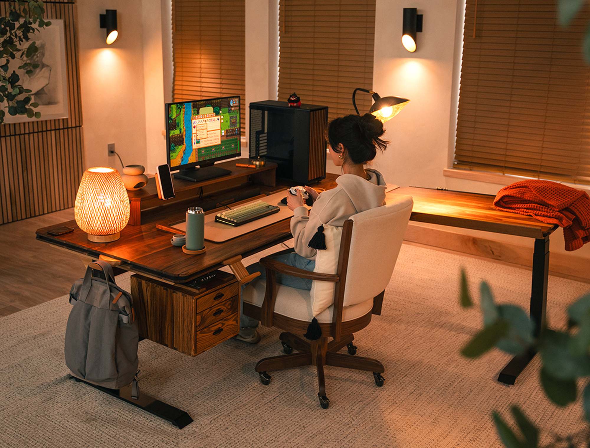 Wyrmwood Desk - Cherry