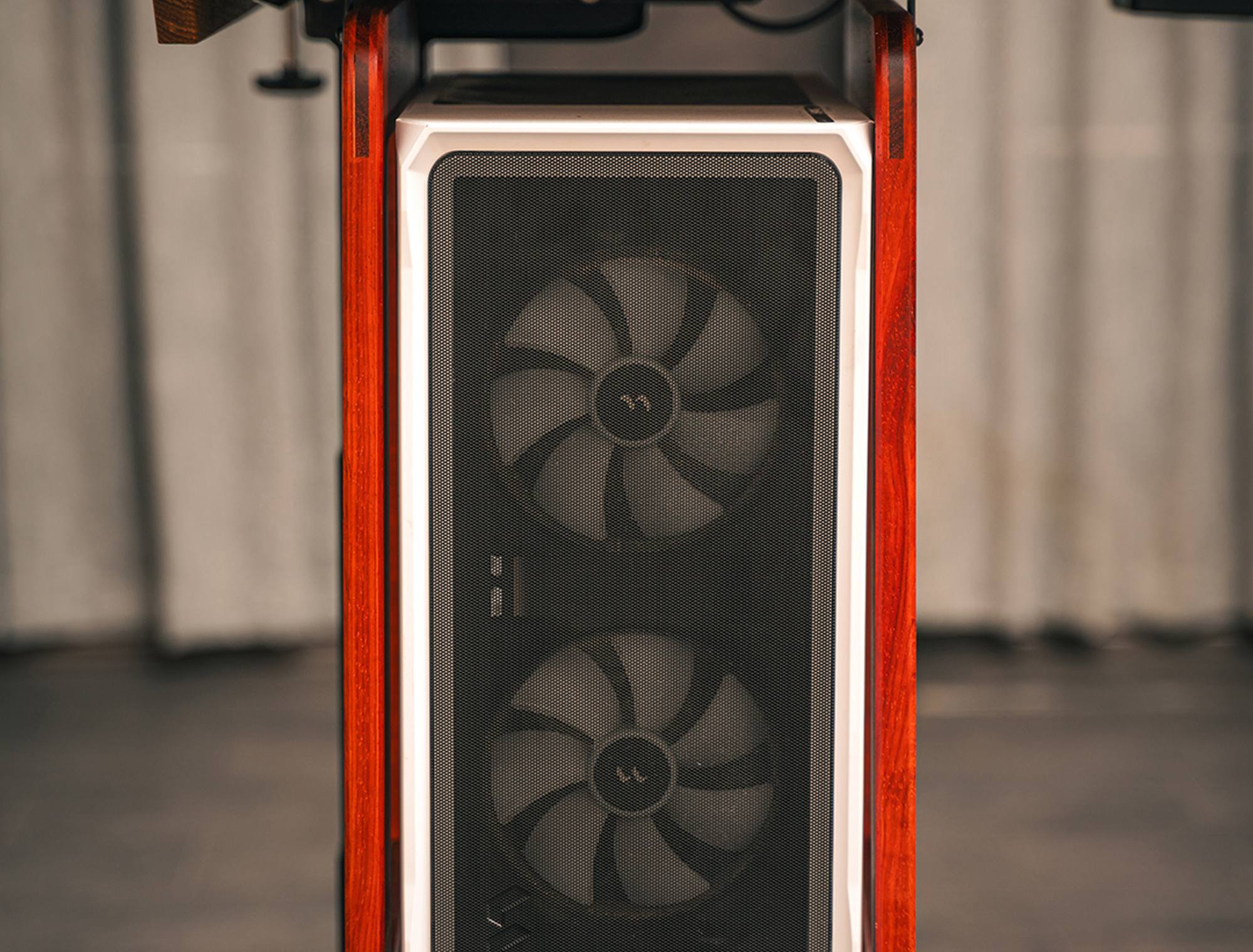 PC Tower Mount - Padauk