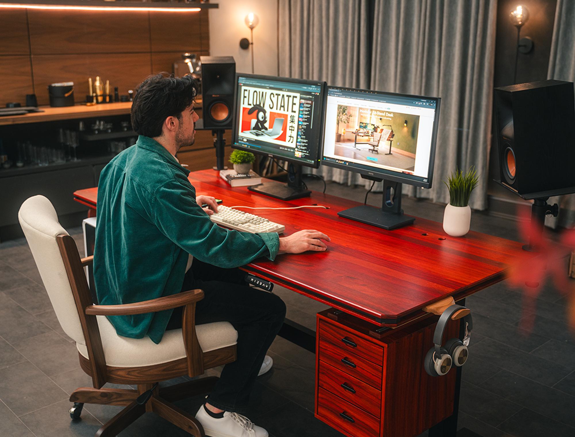 Wyrmwood Desk - Padauk