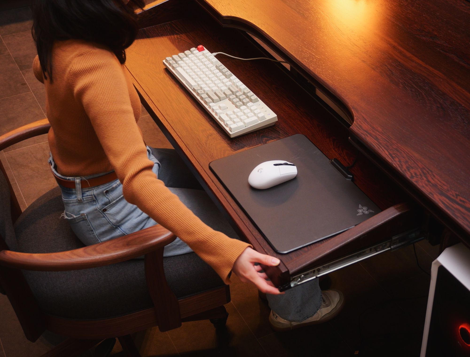 Wyrmwood Desk - Cherry